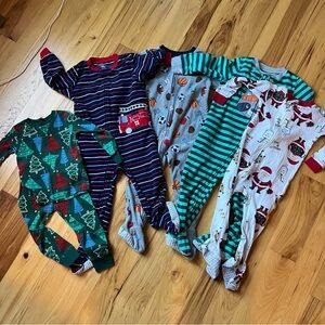 Carter's Kids Pajamas Footies - Multicolor Set